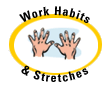 work habits and stretches
